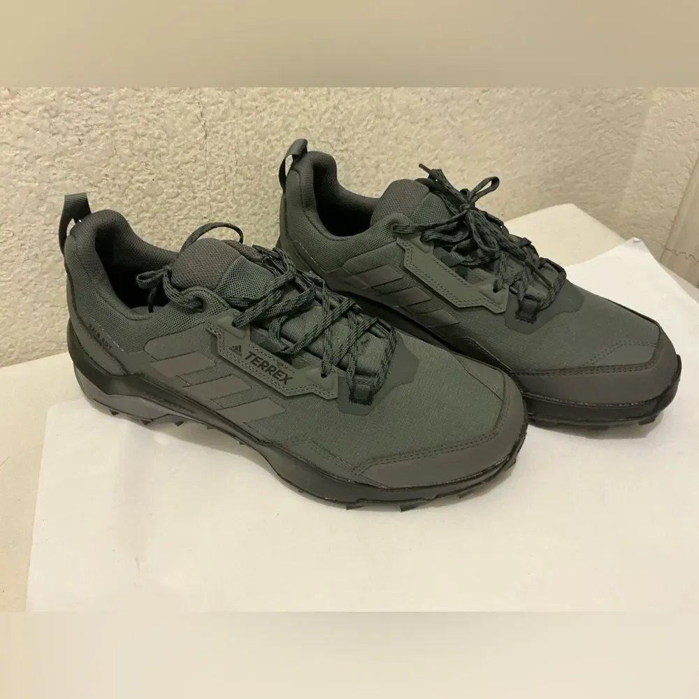 NWOB Adidas Terrex Dark Gray Trail Shoes size 11.5/46